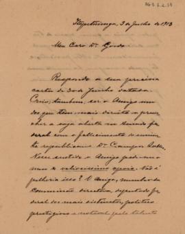 [Carta de apoio]