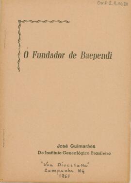 O Fundador de Baependi