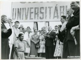 [Panattoni durante o lançamento da pedra fundamental da PUC Campinas]