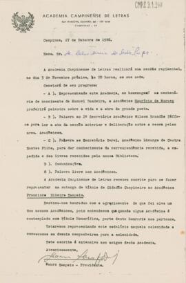 Circular de Encaminhamento