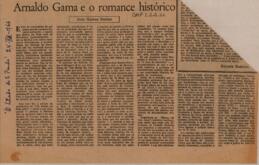 Arnaldo Gama e o romance histórico