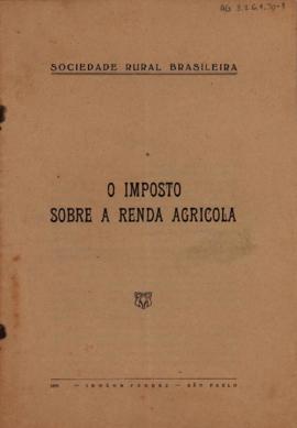 O imposto sobre a renda agricola