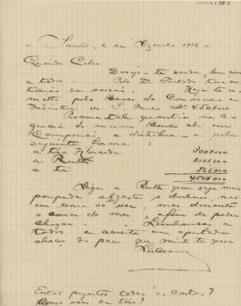 [Carta pessoal]