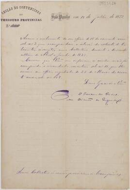 [Carta de pedido de providências]