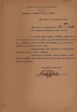 [Carta de apresentação de caso]