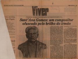 Sant'Ana Gomes: um compositor ofuscado pelo brilho do irmão