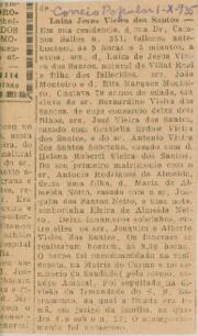 [Nota de falecimento]