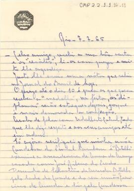 [Carta de pedido de informação]