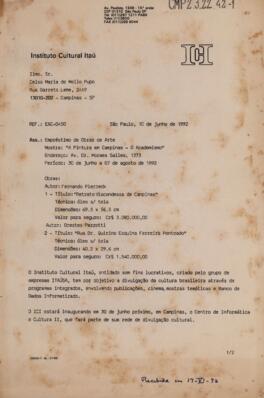 [Carta de pedido de empréstimo]