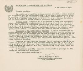 Circular de Encaminhamento