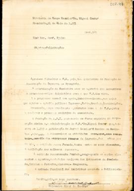 [Carta de cumprimentos]