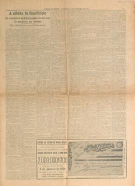 A reforma da Constituição
