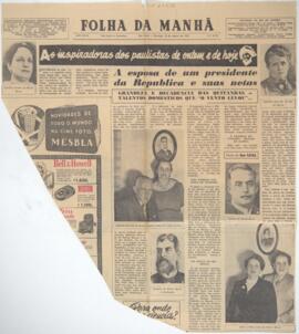 A esposa de um presidente da República e suas netas