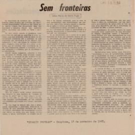 Sem fronteiras