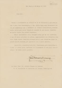 [Ofício de Agradecimento]