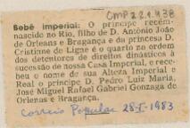Bebê imperial