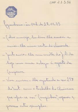 [Carta de encaminhamento]