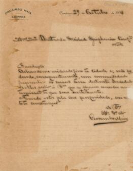 [Carta de Pedido de Exoneração]