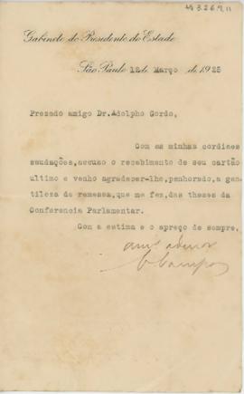 [Carta de agradecimento]