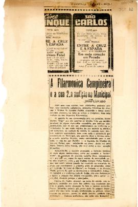 A Filarmonica Campineira e a sua segunda audição no Municipal