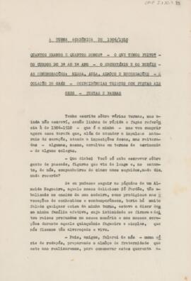 A turma acadêmica de 1906/1910
