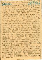 [Obituário de Anna Candida Alvares de Lima]