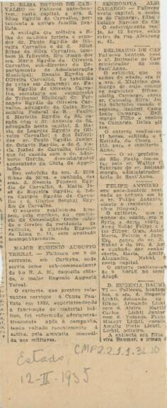 [Nota de falecimento]