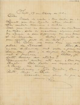[Carta pessoal]