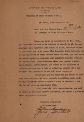[Carta de apresentação de caso]