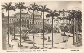 Teatro Municipal e Hotel Esplanada