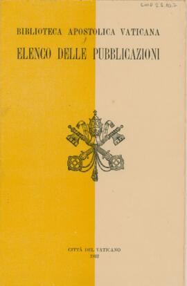 Elenco Delle Publicazioni
