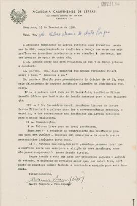 Circular de Encaminhamento