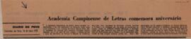 Academia Campinense de Letras comemora aniversário