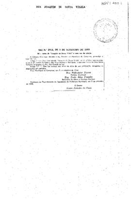 Rua Joaquim de Sousa Vilela