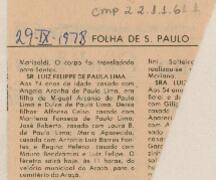 [Nota de falecimento]