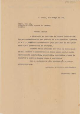 [Ofício de Agradecimento]