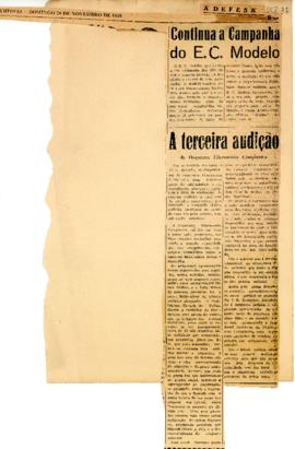 A terceira audição