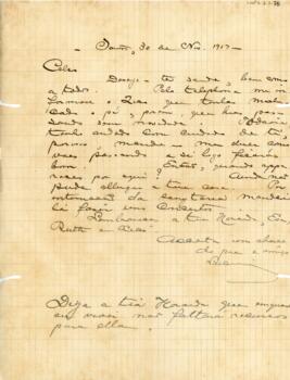 [Carta pessoal]