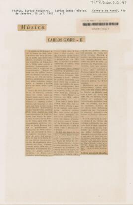 Carlos Gomes : música