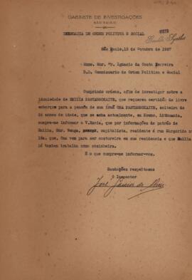 [Carta de apresentação de caso]