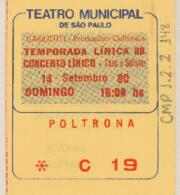 Temporada Lírica 80 / Concerto Lírico - Coral e Solistas