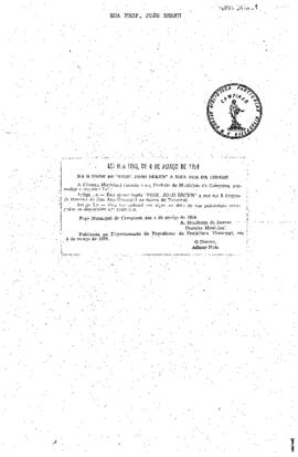 Rua Professor João Brenn