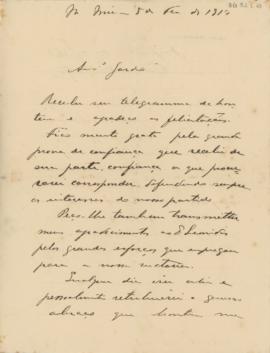 [Carta de agradecimento]