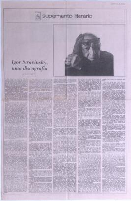 Igor Stravinsky, uma discografia