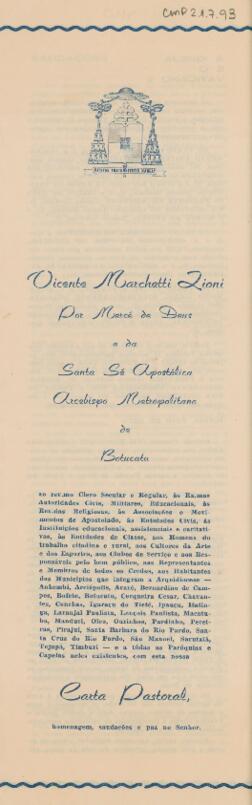 [Carta Pastoral]