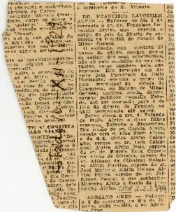 [Obituário de Francisco Lavoisier Alvim]