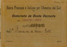 Caderneta de conta corrente