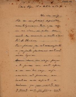 [Carta de pesar]