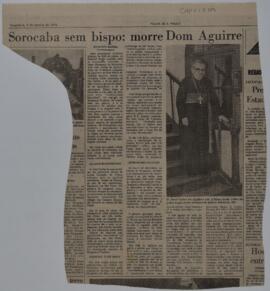 Sorocaba sem bispo: morre Dom Aguirre