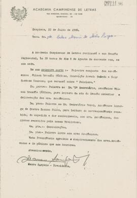 Circular de Encaminhamento